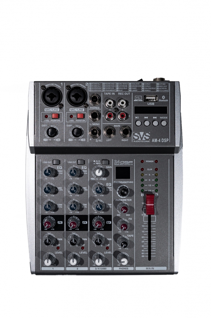 SVS Audiotechnik mixers AM-4 DSP Аналоговый микшерный пульт, 4-канала в Йошкар-Оле