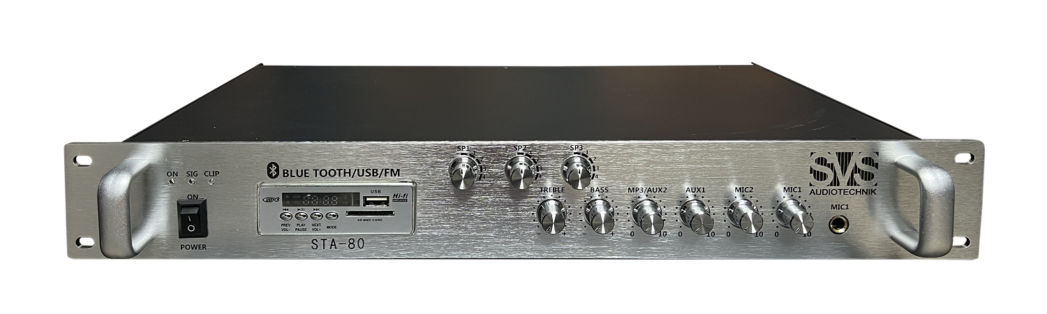 SVS Audiotechnik STA-80 Микшер-усилитель для систем Public Address в Йошкар-Оле